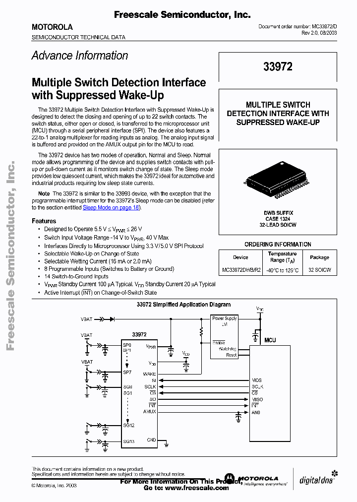 MC33972_1150036.PDF Datasheet