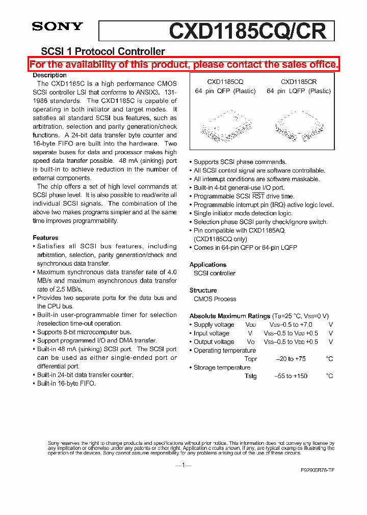 CXD1185CQCR_1185793.PDF Datasheet