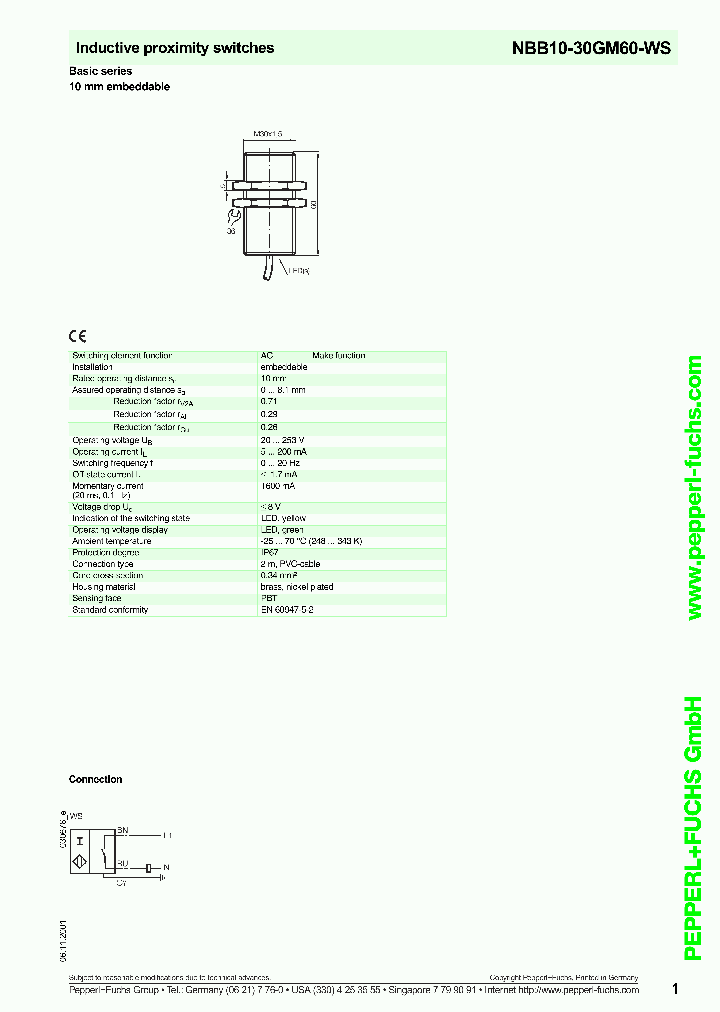 NBB10-30GM60-WS_1217582.PDF Datasheet