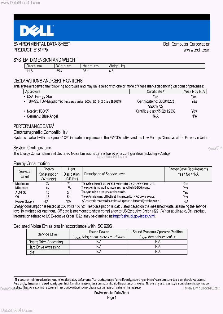 E151FPB_1696501.PDF Datasheet