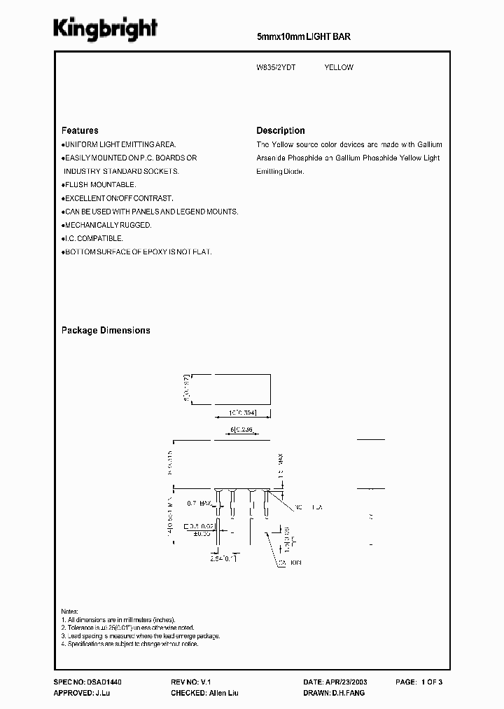 W8352YDT_1286497.PDF Datasheet