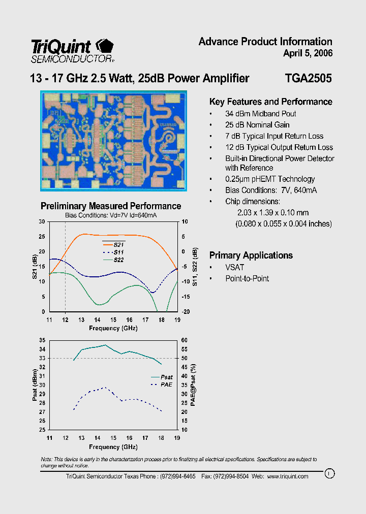 TGA2505_1716342.PDF Datasheet