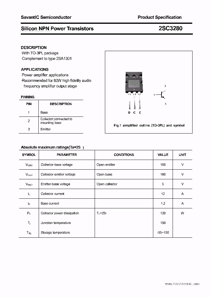 2SC3280_1709601.PDF Datasheet