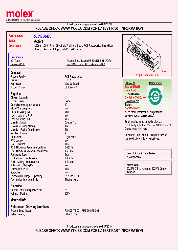 5031750400_1718473.PDF Datasheet