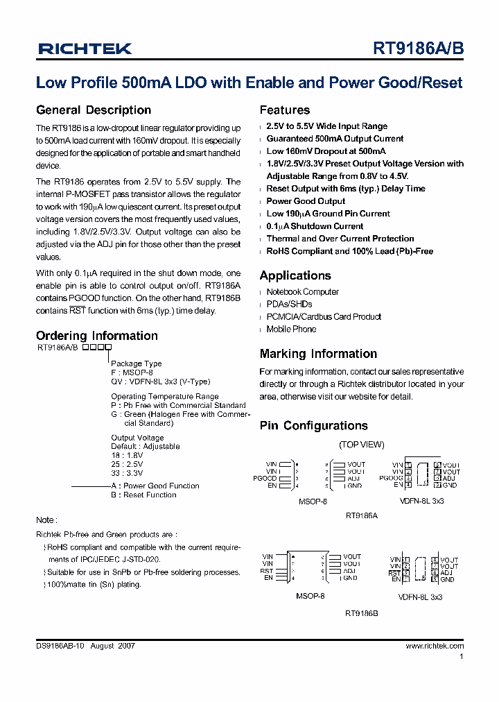 RT9186B-33PF_1331748.PDF Datasheet