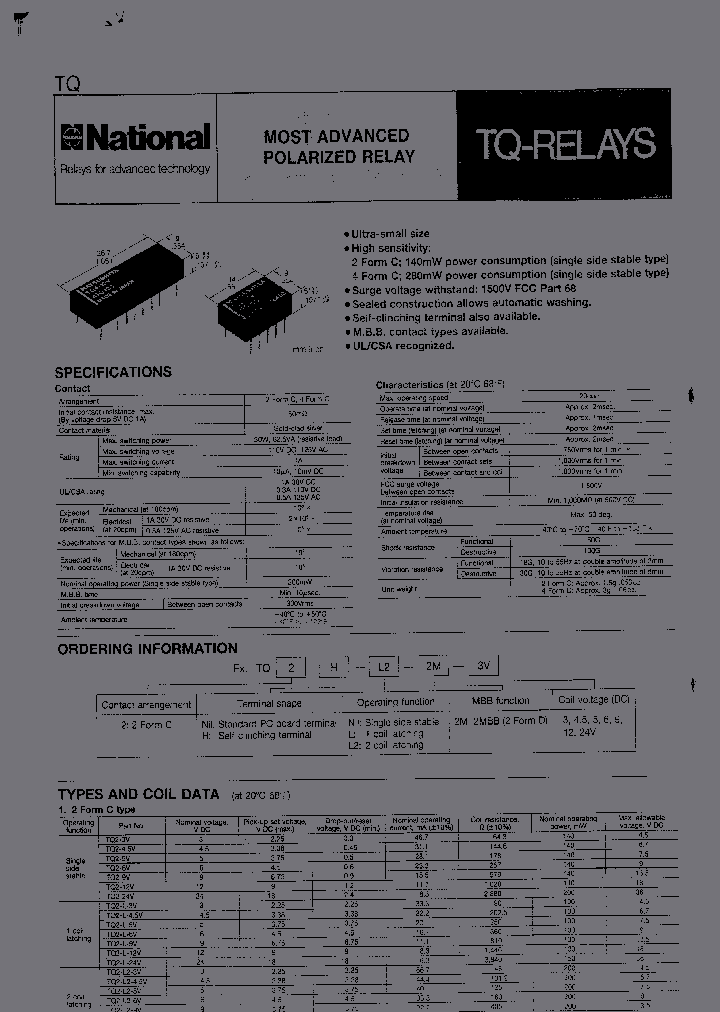 TQ2-L2-24VDC_1354797.PDF Datasheet
