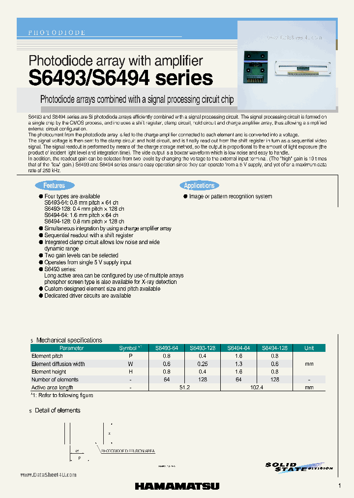 S6493_1736428.PDF Datasheet