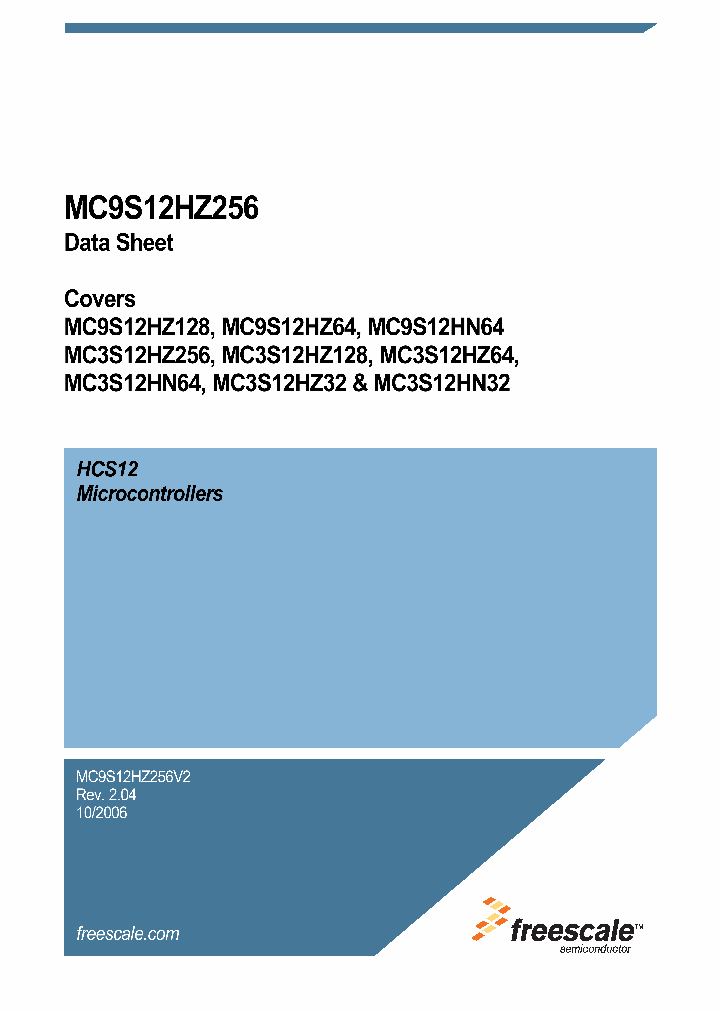 MC9S12HZ256_1744417.PDF Datasheet