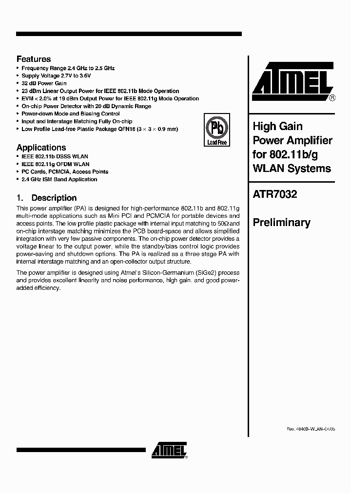 ATR7032-PVPW_1449367.PDF Datasheet