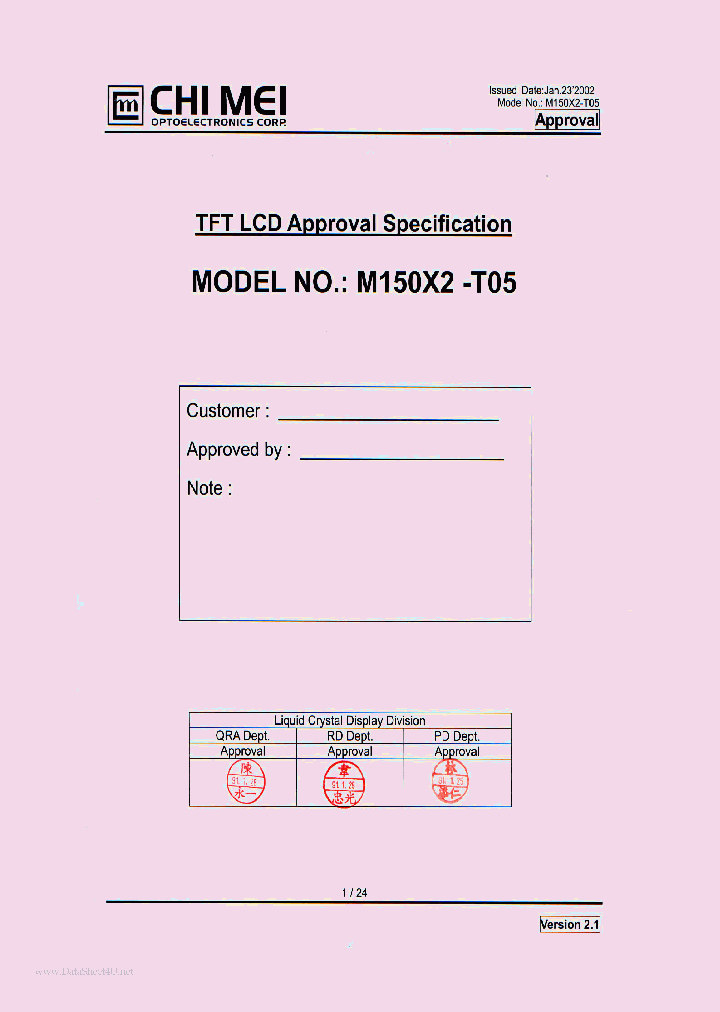 M150X2-T05_1746187.PDF Datasheet