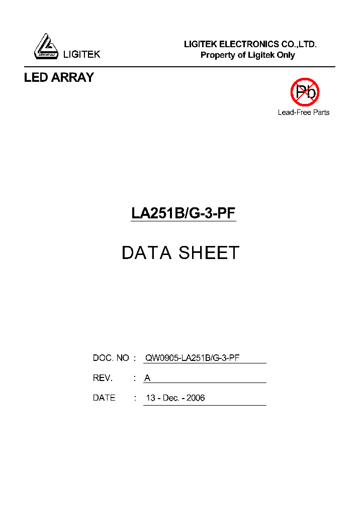 LA251B-G-3-PF_1763201.PDF Datasheet