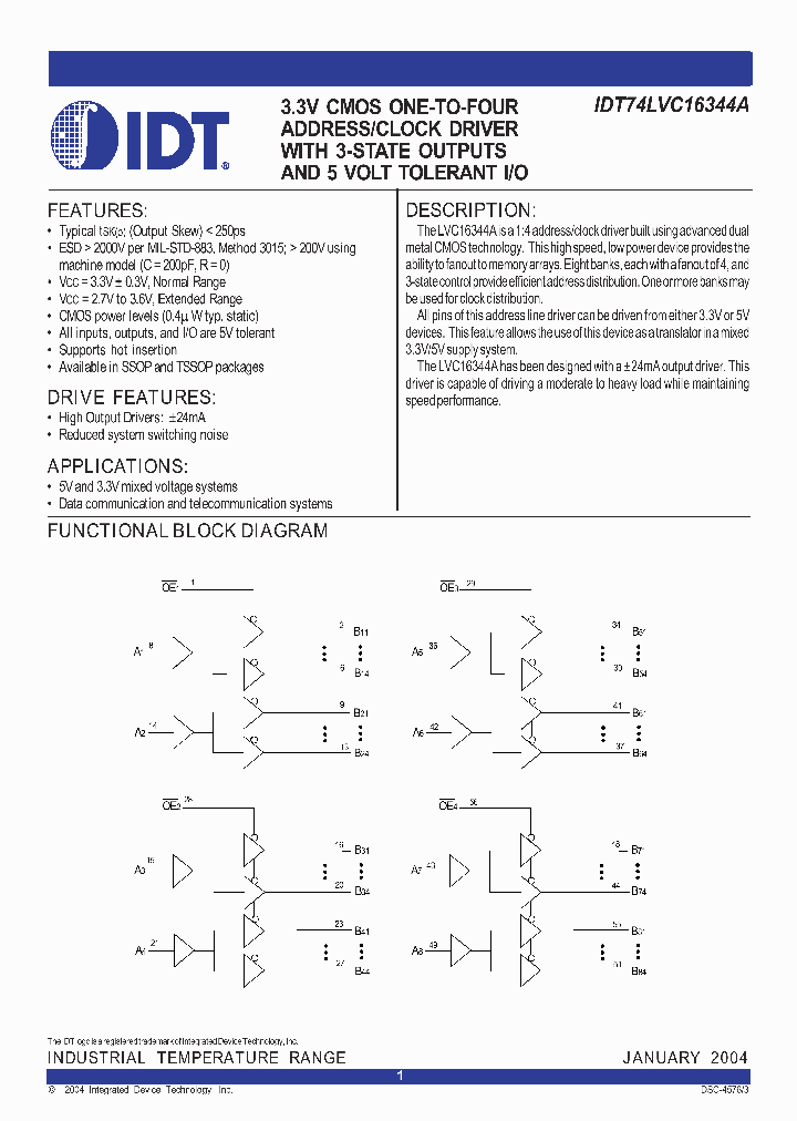 IDT74LVC16344A_1767174.PDF Datasheet