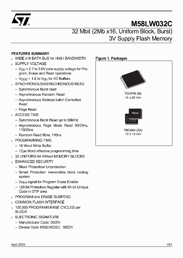 M58LW032CN_1797047.PDF Datasheet