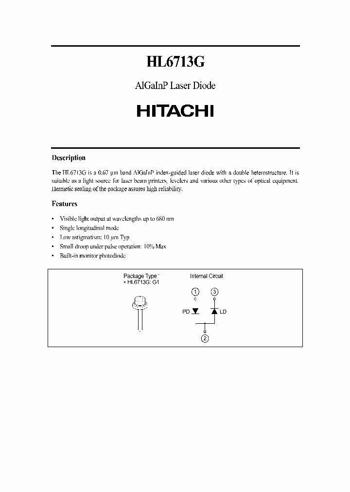 HL6713G_1533574.PDF Datasheet