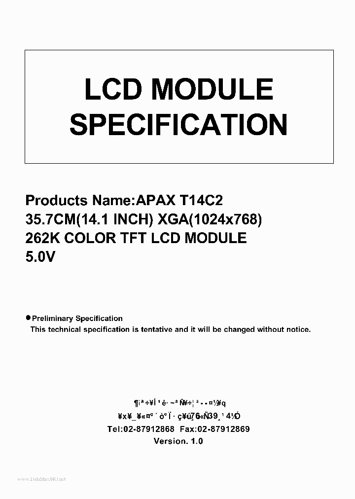 M141X101_1795193.PDF Datasheet
