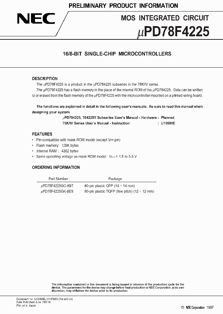 PD78F4225_1565763.PDF Datasheet