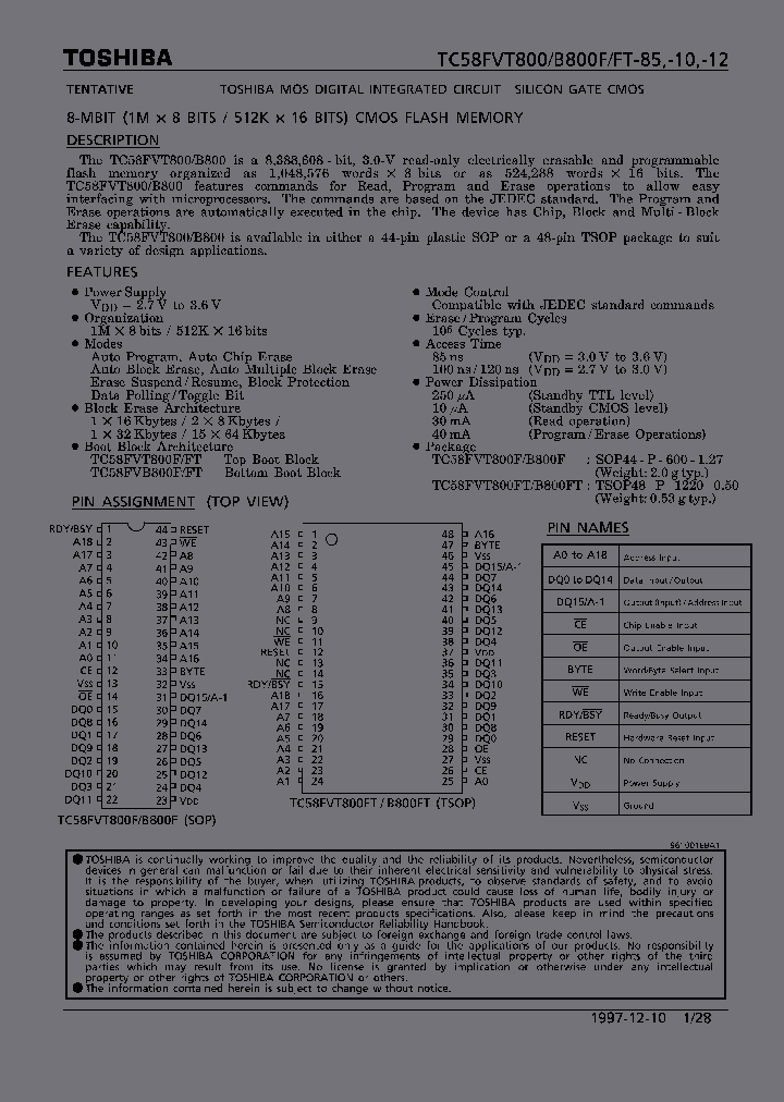 TC58FVT800F-85_1619675.PDF Datasheet