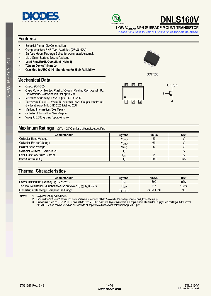 DNLS160V-7_1622981.PDF Datasheet