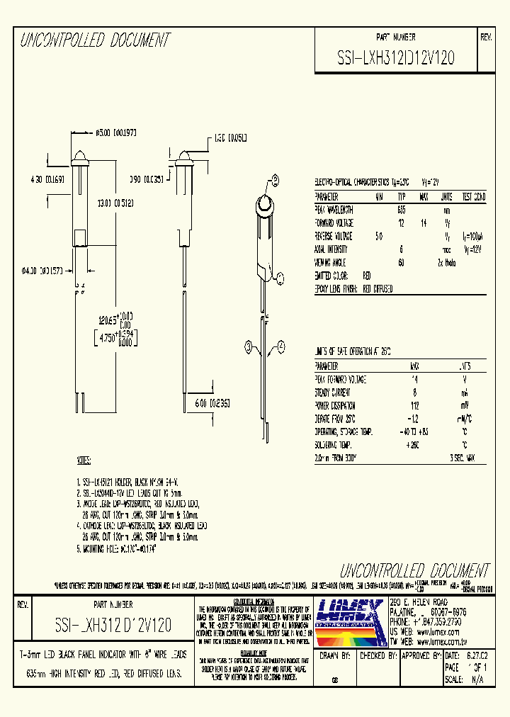 SSI-LXH312ID12V120_1631950.PDF Datasheet