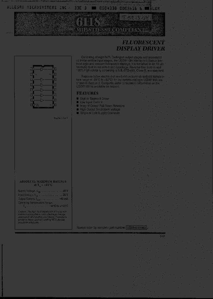 UDS6118H883_1640234.PDF Datasheet
