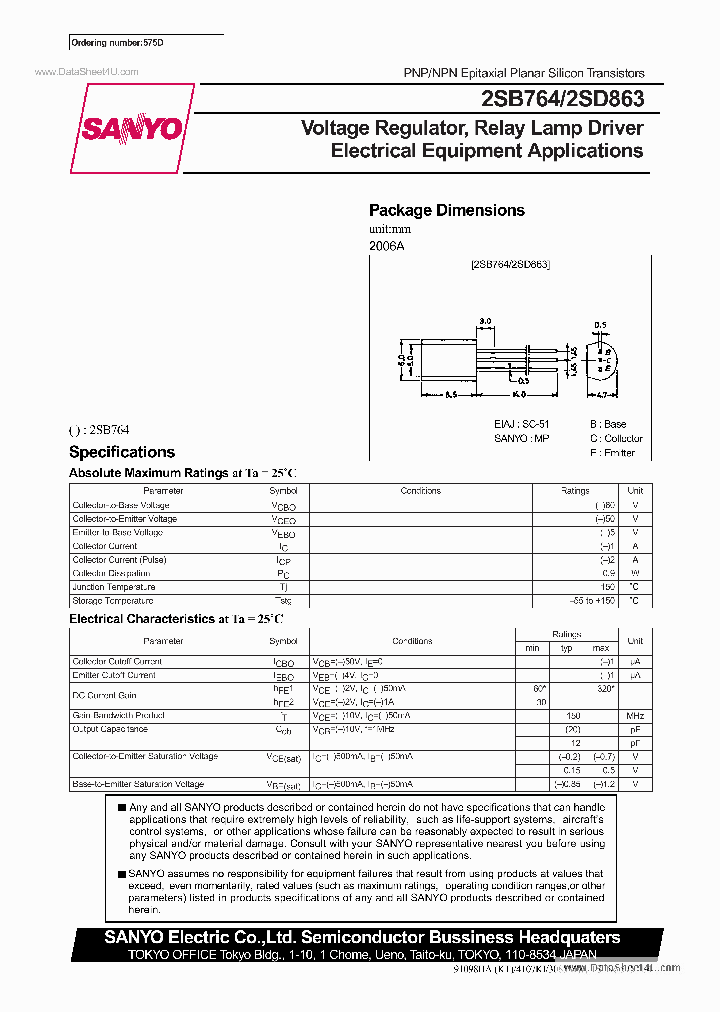 2SD863_1832141.PDF Datasheet