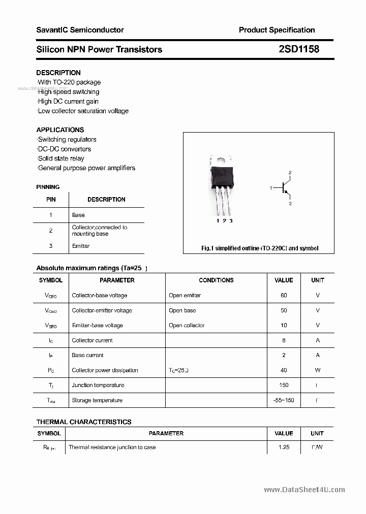 2SD1158_1832932.PDF Datasheet