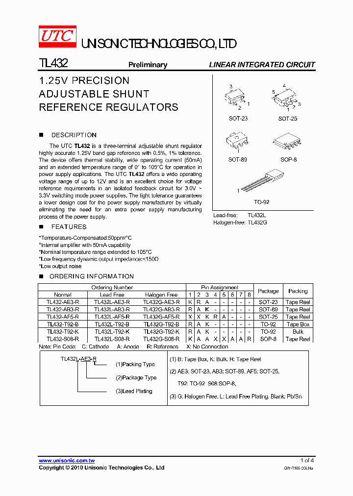 TL432G-S08-R_1833918.PDF Datasheet