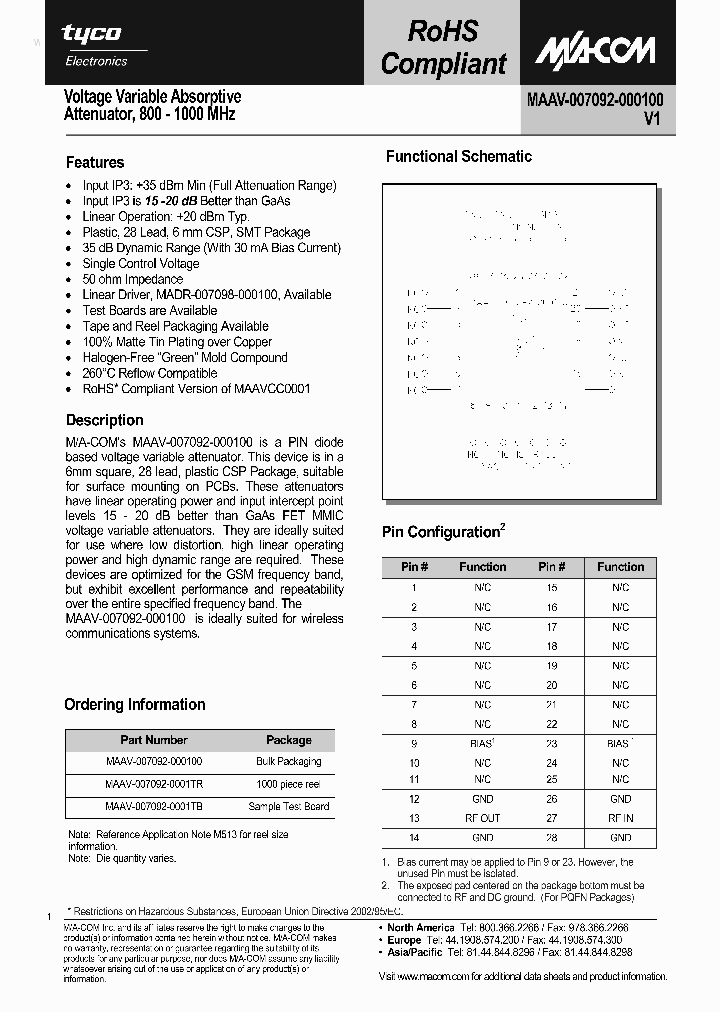 MAAV-007092-000100_1836283.PDF Datasheet