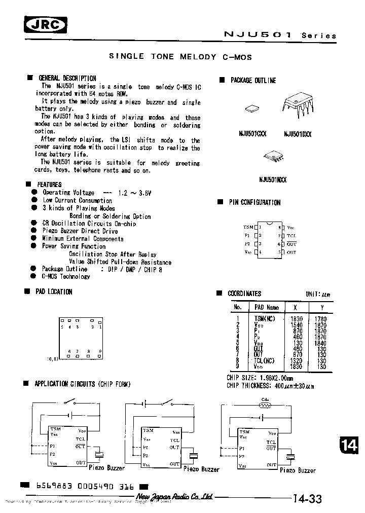 NJU501MXX_1678370.PDF Datasheet