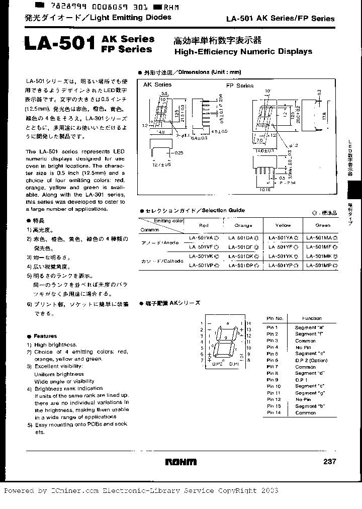 LA501MP_1678174.PDF Datasheet
