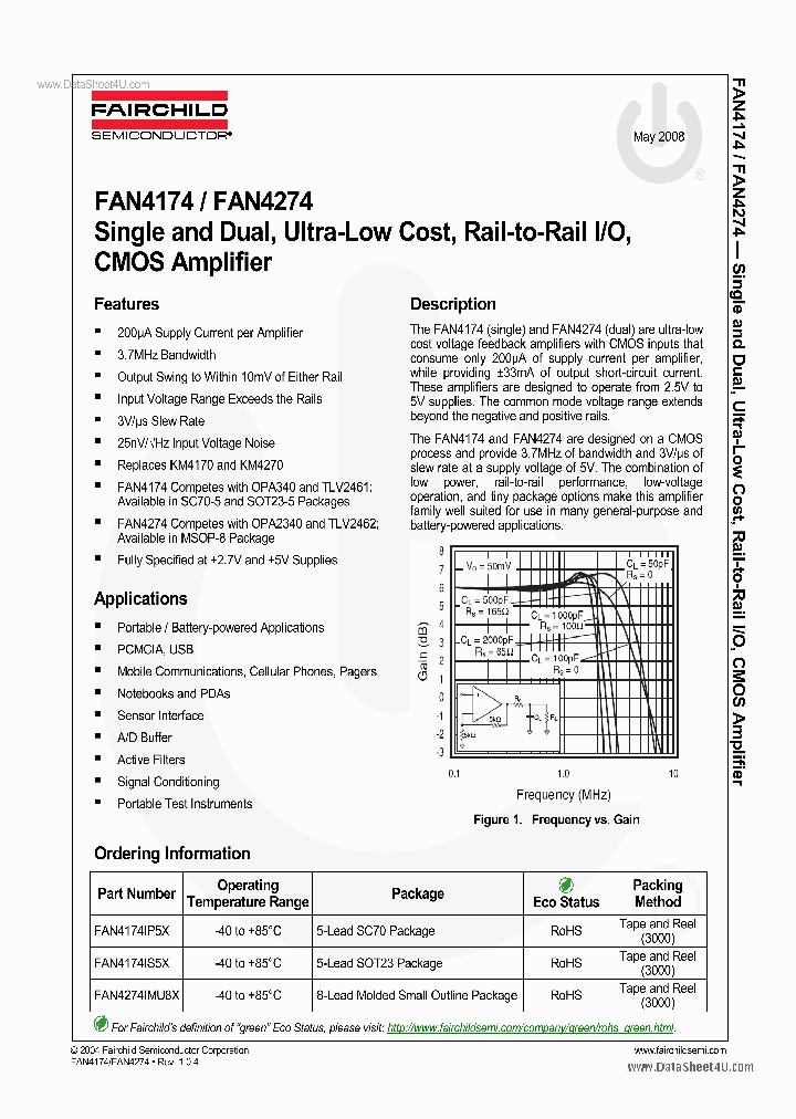 FAN4174_1856979.PDF Datasheet