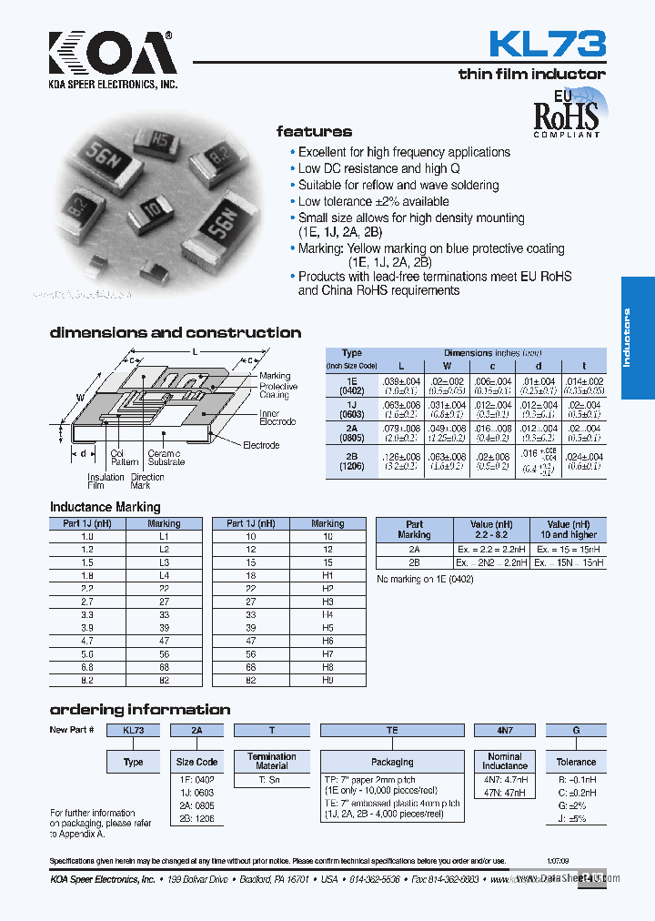 KL73_1860511.PDF Datasheet