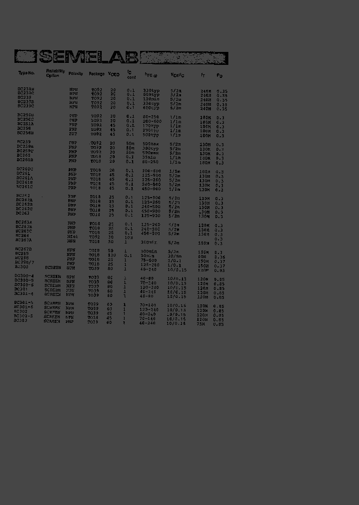 BC264_1883199.PDF Datasheet