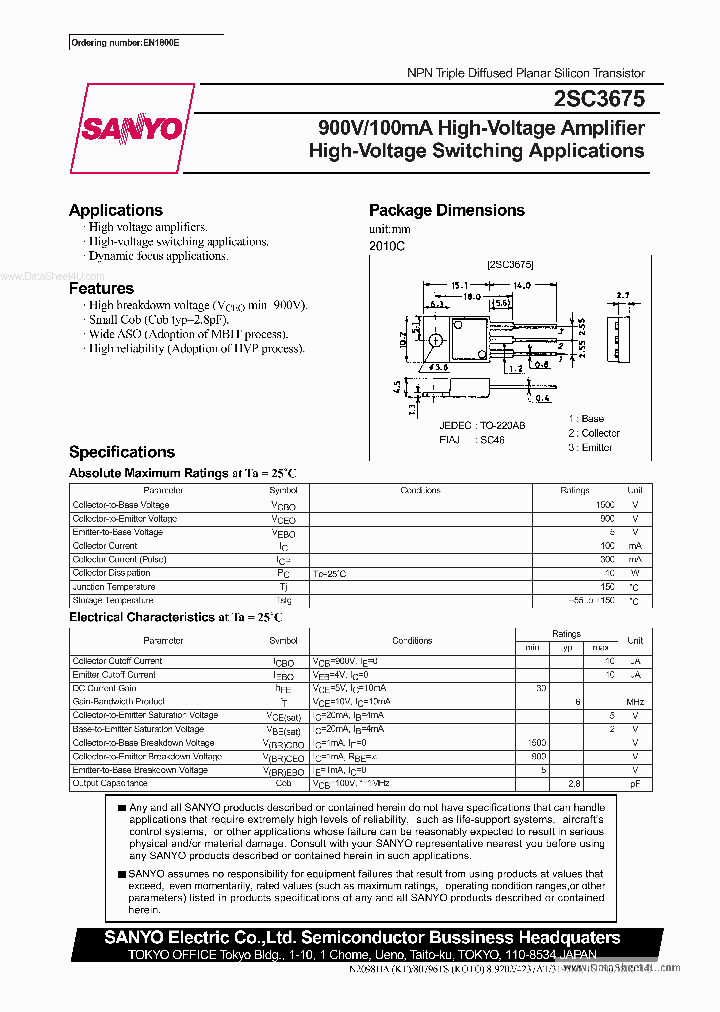 C3675_1887121.PDF Datasheet