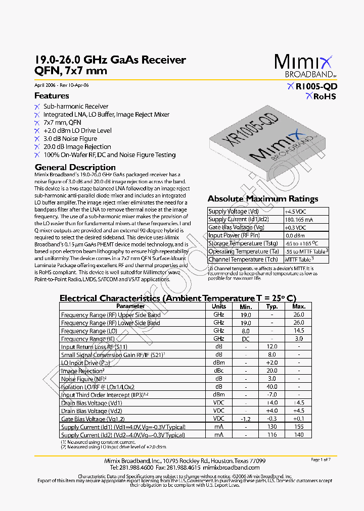 XR1005-QD_1722848.PDF Datasheet