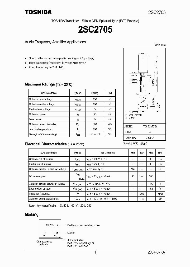 2SC2705-OTE6FM_1723296.PDF Datasheet