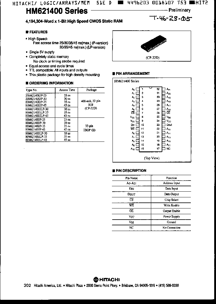 HM621400P-30_1759103.PDF Datasheet