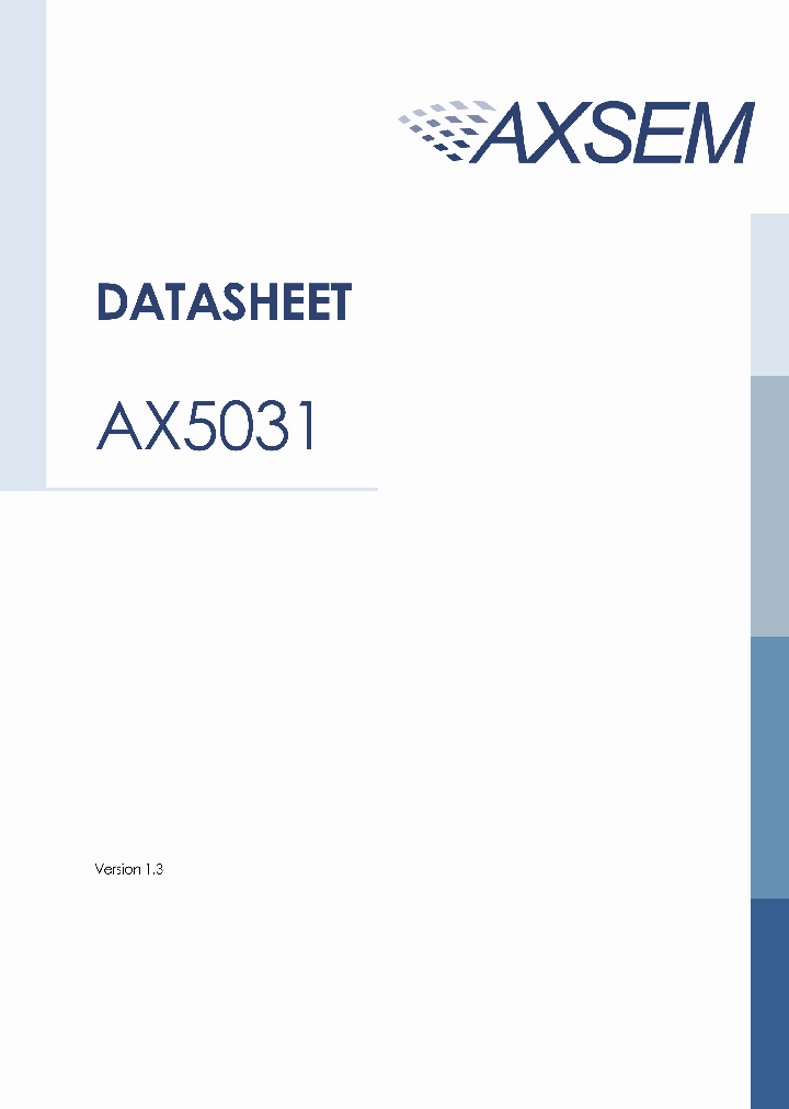 AX5031-QFN20_1784721.PDF Datasheet