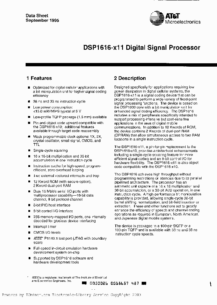DSP1616T11-2X33C_1800531.PDF Datasheet