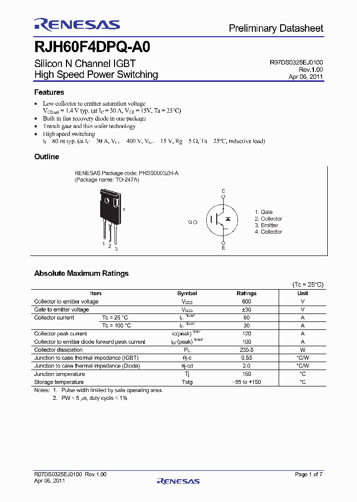 RJH60F4DPQ-A0_1900131.PDF Datasheet