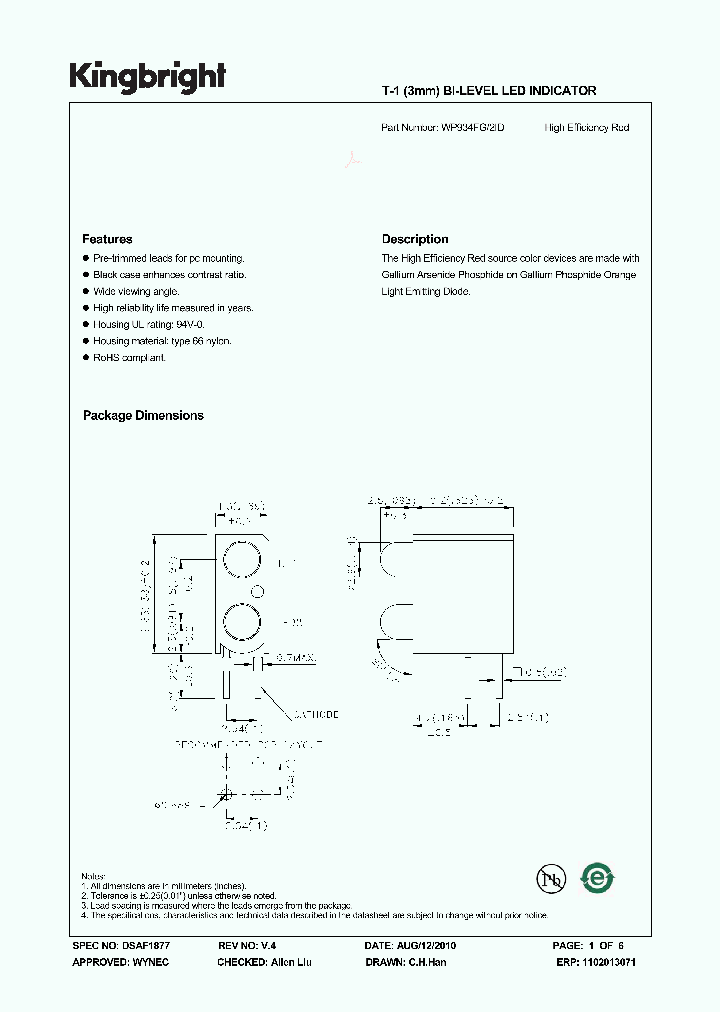 WP934FG2ID_1817758.PDF Datasheet