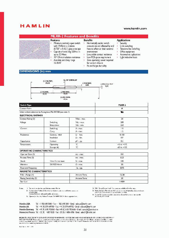MLRR-2_1855976.PDF Datasheet