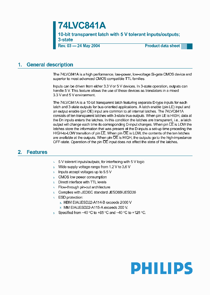 74LVC841APW112_1885644.PDF Datasheet