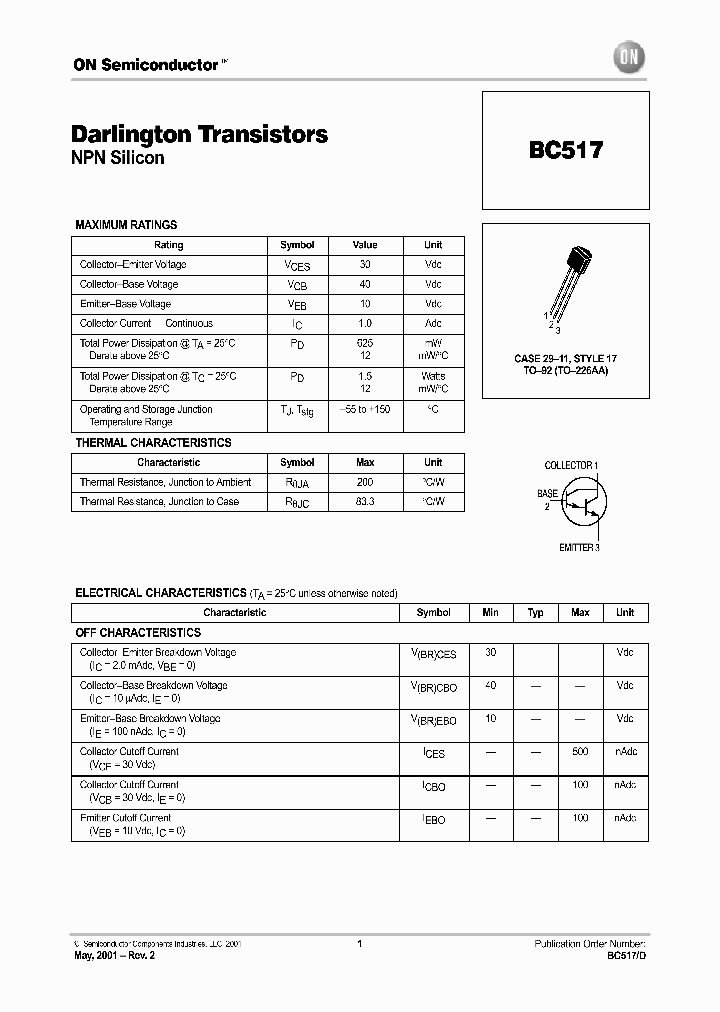 BC517D_1938795.PDF Datasheet Download