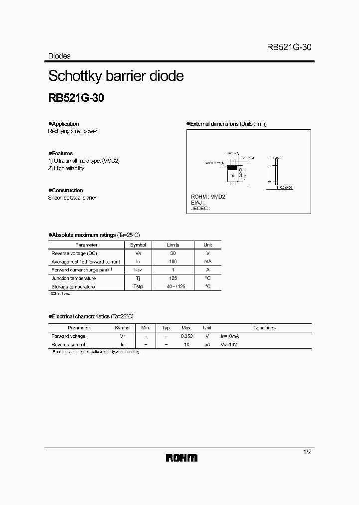 RB521G-30_1951875.PDF Datasheet