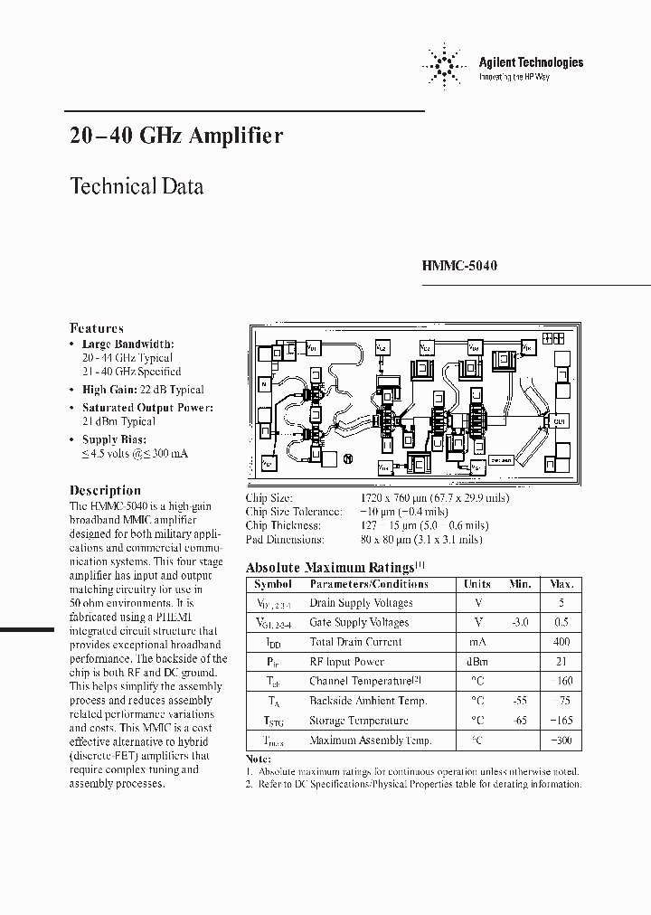 HMMC-5040_1902904.PDF Datasheet