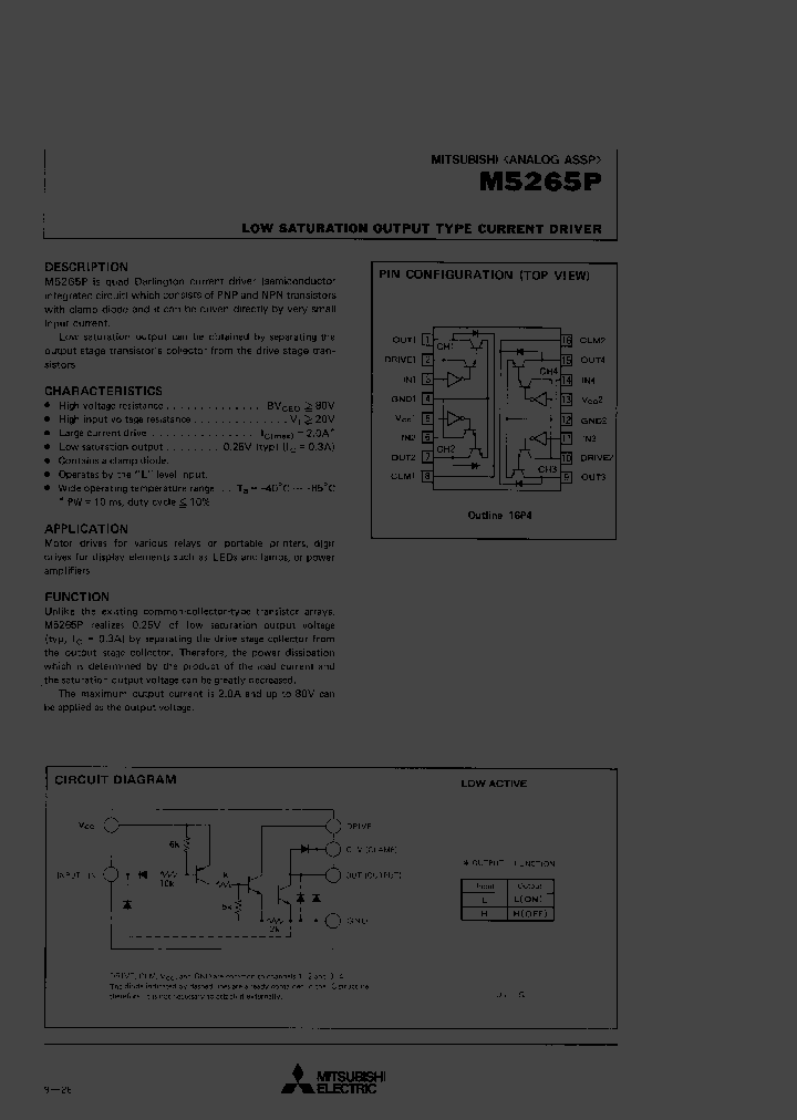M5265P_1914389.PDF Datasheet