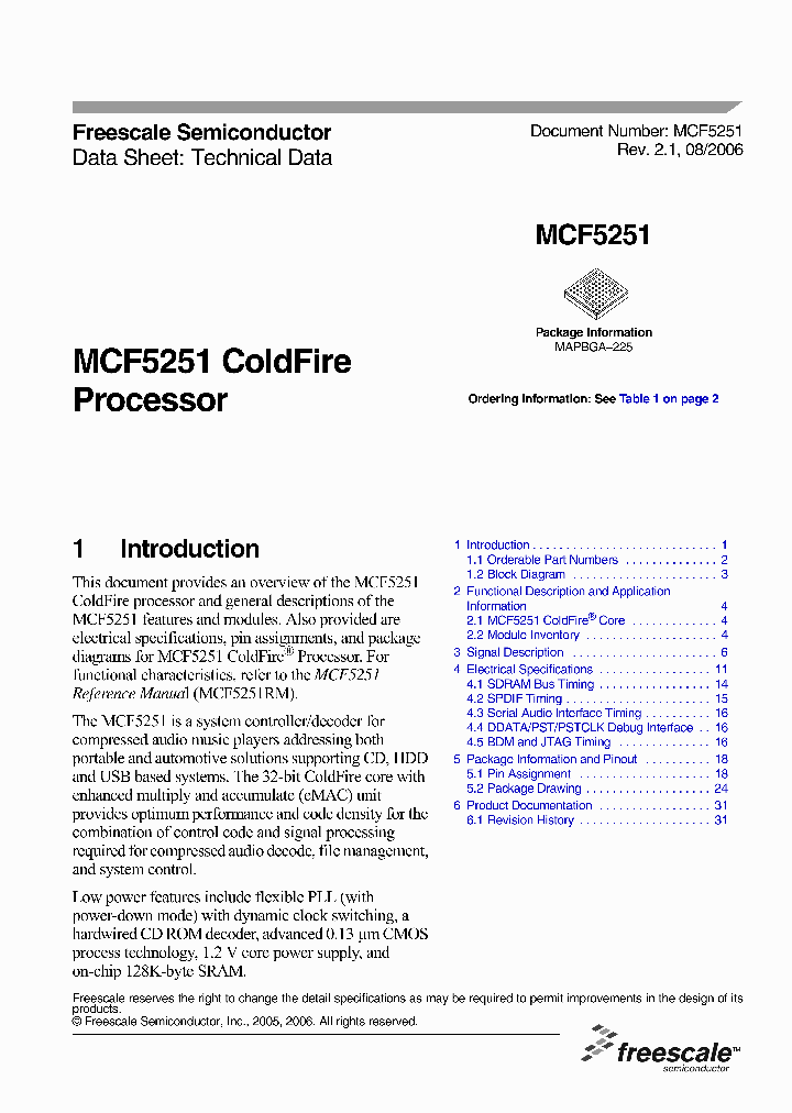 MCF5251_1926350.PDF Datasheet