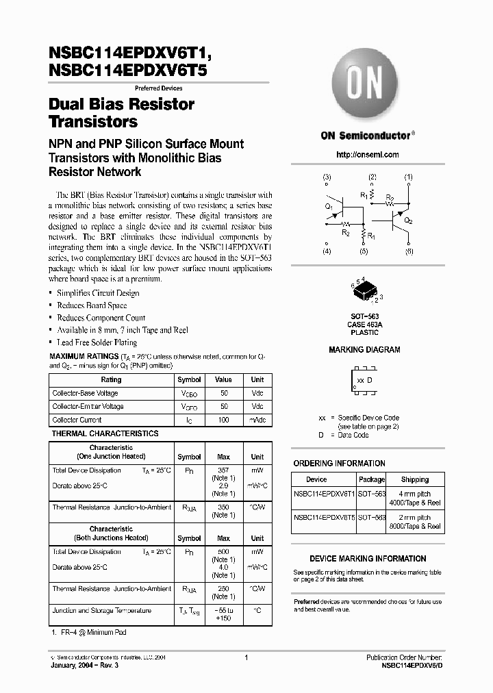 NSBC144EPDXV6T1_1932382.PDF Datasheet