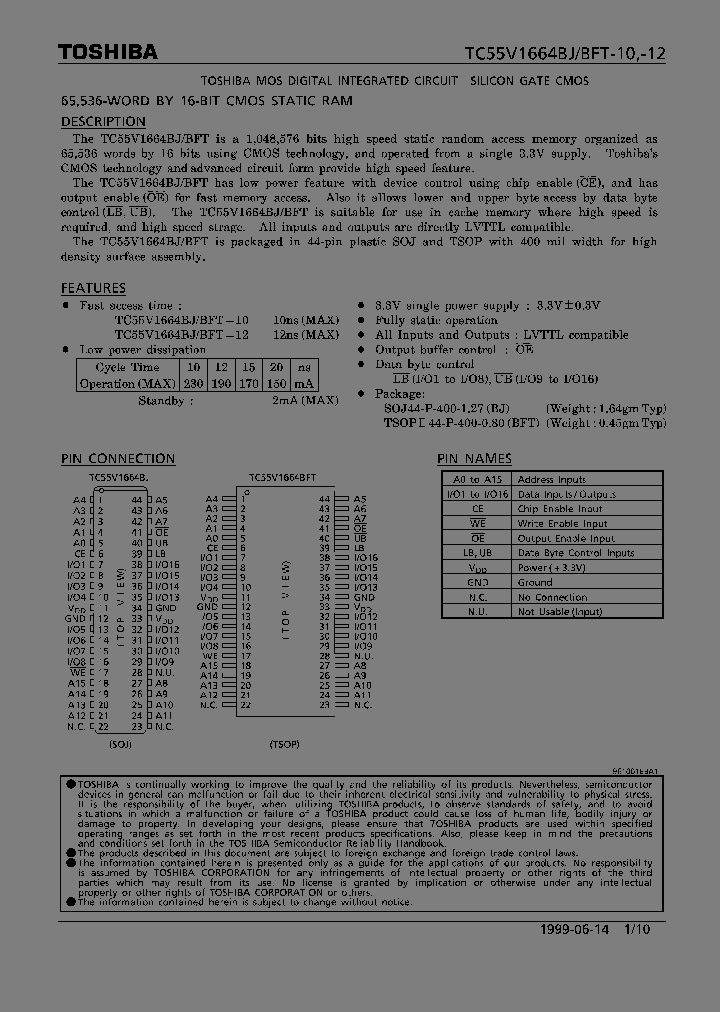 TC55V1664BJ-12_1932499.PDF Datasheet